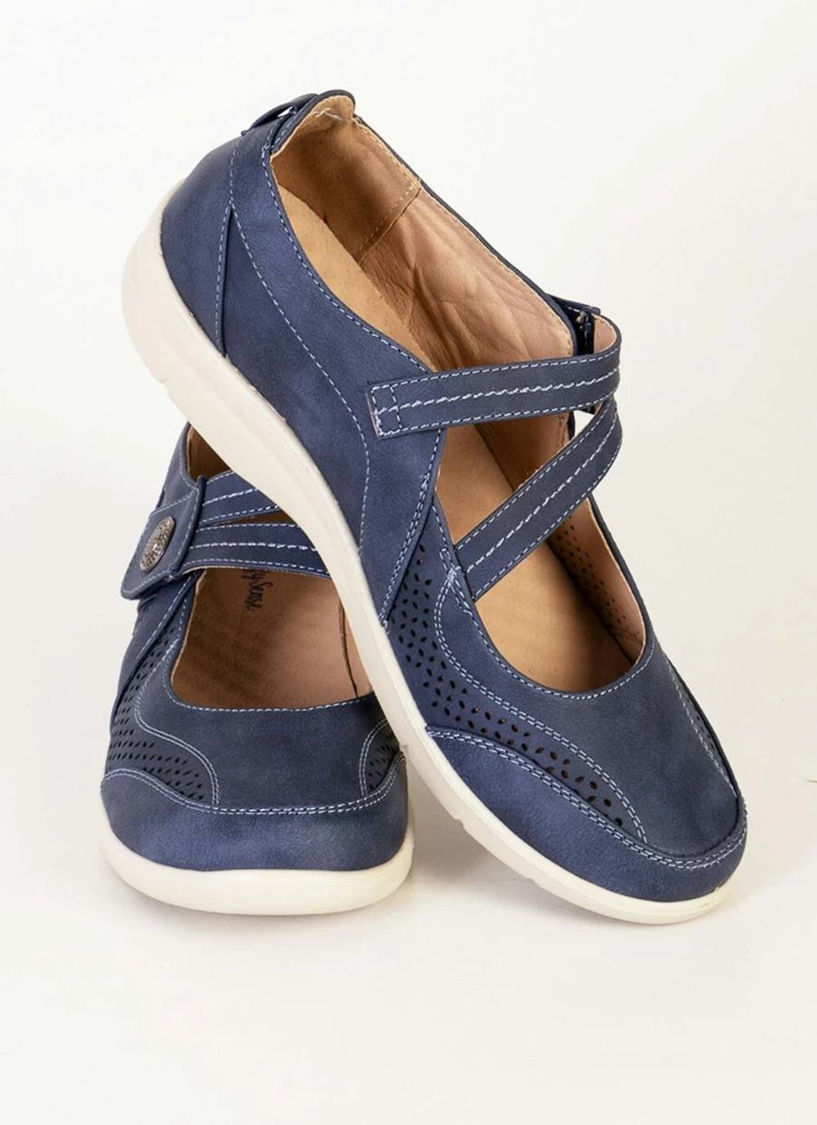 Comfy Sense Women's Mary Jane Shoes - Comfortable & Stylish Loafers for Everyday Wear